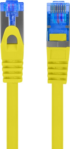 RJ45 LAN Ethernet kábel kat.6A SFTP LSZH 1m žltý