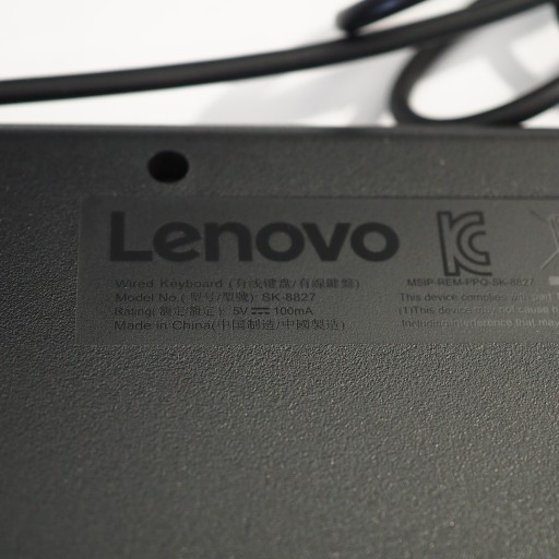 LENOVO SK-8827 drôtová membránová klávesnica s rozhraním USB