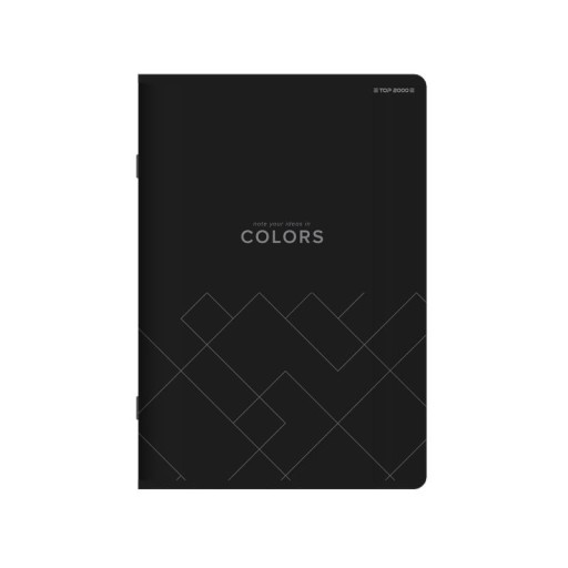 Top2000 Notebook Mäkký obal Kratka A5 80K farieb