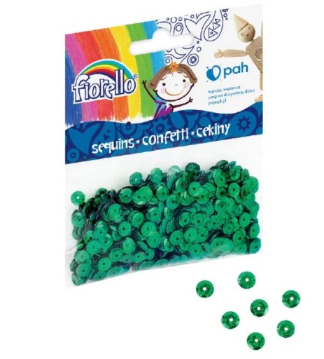 KONFETTISKÉ FLITRE ZELENÝ Prsteň GR-C14 FIORELLO