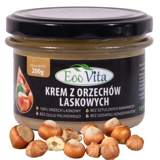 EOOVita maslo z lieskových orieškov 200g