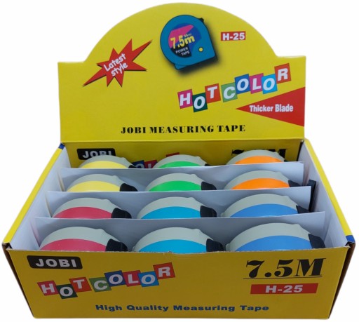 JOBI MERACIE MERACIE PÁSKA 7,5M ŠÍRKA 25mm