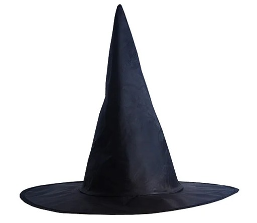 Čarodejnícky klobúk čierny halloweensky prevlek