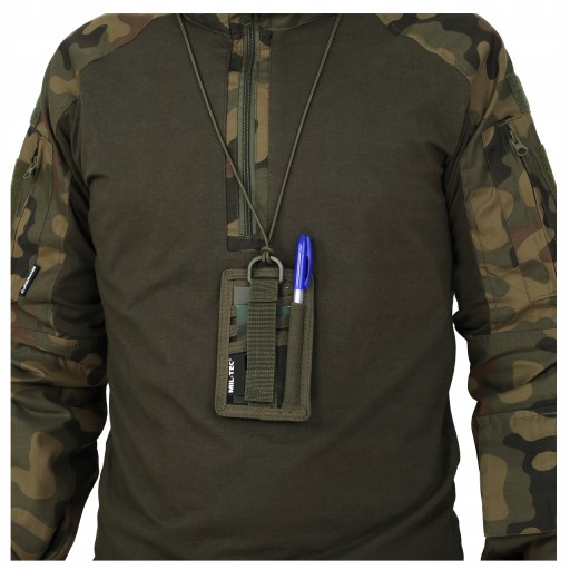 CASE Puzdro na dokumenty Pass ID MIL-TEC OLIVE
