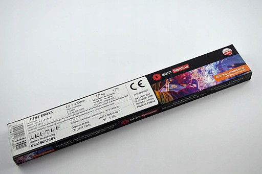 RUTILOVÁ ELEKTRÓDA 4,0 MM 450 MM 1 KG NAJLEPŠIE ZVÁRANIE