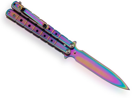 BOTTERFLY KNIFE RAINBOW BALISONG CS:GO SKLADACIE TRIKY RAINBOW COUNTER