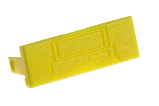 Označenie modulu MOLEX RJ45 DataGate, žlté