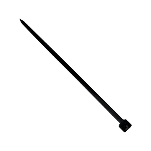 Sťahovacie pásky UV Sťahovacie pásky - 100 ks 2,5 x 80 mm, čierne