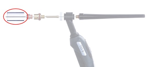 Tryska TIG QUARTZ 9SC pre SR 9/20