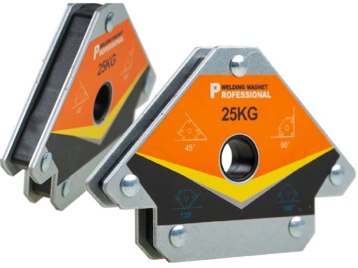 Uhlový magnetický zvárací držiak 25kg 45,90,135 alebo 180 stupňov KS-PRO-25