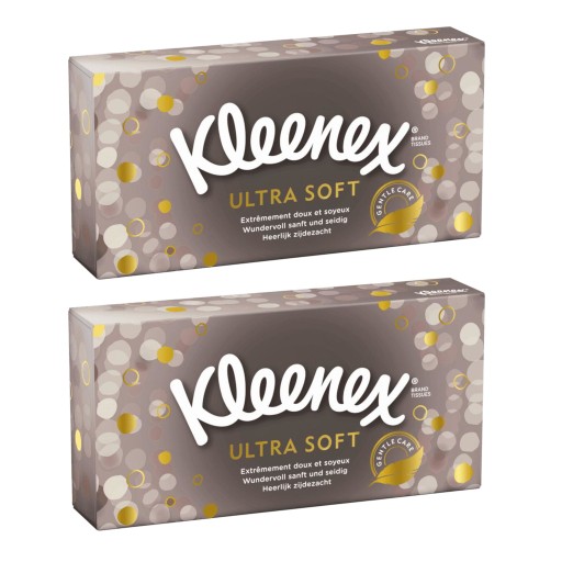 KLEENEX Ultra Soft vreckovky 2x 64 ks