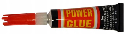 SUPER GLUE Kyanoakrylátové sekundové lepidlo 3g.