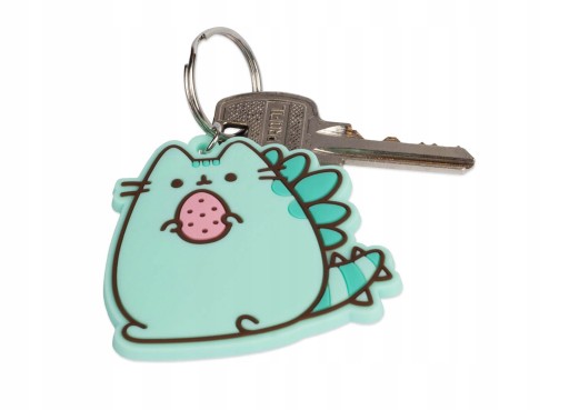 PUSHEEN KEYRING PUSHEENOSAURUS ORIGINAL MAČKA DINOSAUR