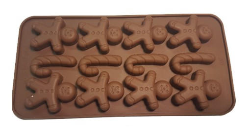 Formovací čokoládové formičky na pralinky 12 ks.