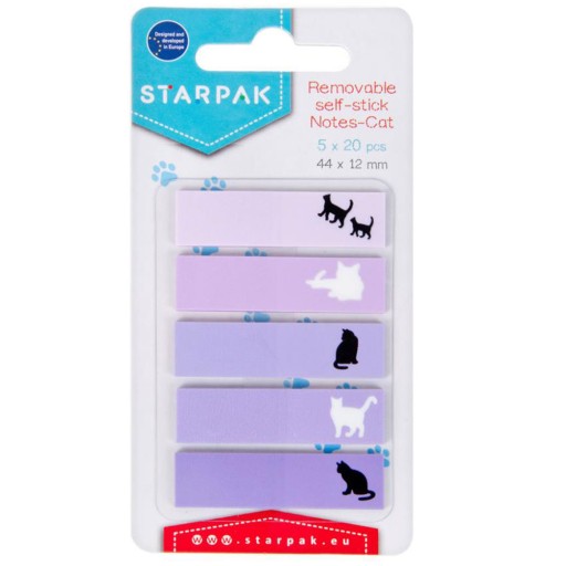 STARPAK INDEXOVACIE ZÁLOŽKY 44x12mm 5x20K STK