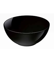 Miska na šalát LUMINARC čierna DIWALI 18 cm misa 1l