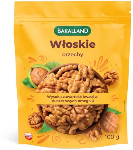 Prémiové celé lúpané vlašské orechy 100 g x 2