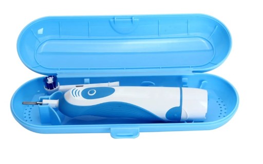 PÚZDRO NA ZUBNÚ KEFKU Oral-B MODRÉ CESTOVNÉ POUZDRO