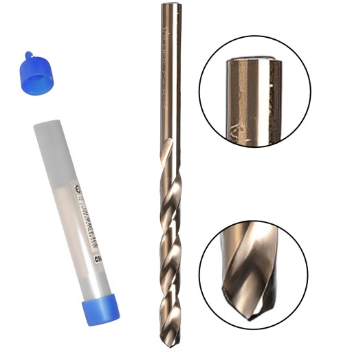 KOBALTOVÝ VRTÁK. PRE KOV 4 MM EXKLUZÍVNA RYCHLORÝCHLENÁ OCEL HSS-Co (5 %)