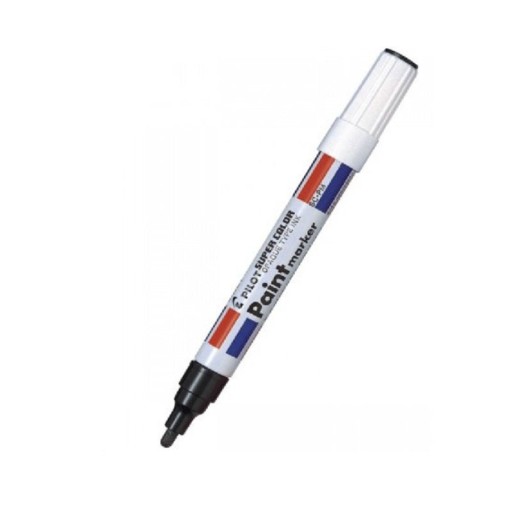 PILOT SUPER COLOR čierny olejový značkovač Farebný značkovač stredný M