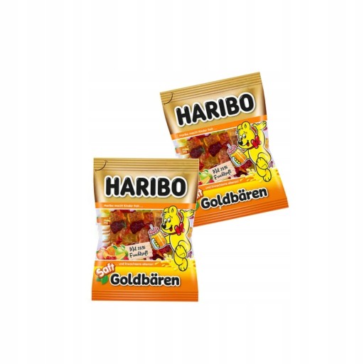 Haribo Fruit Jelly Mini Pack Jemné so šťavou Golden Teddy Bears 220g 14 ks DE
