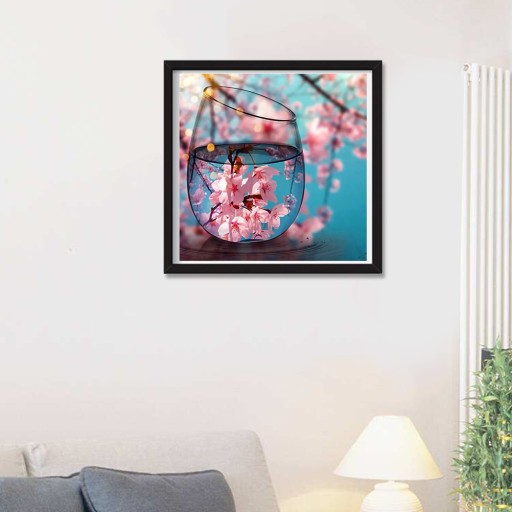 Sada na 5D diamantové maľby - Peach Blossom
