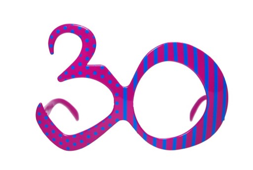 Okuliare číslo 30 Tridsiate narodeniny