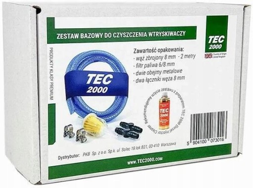 TEC2000 ZÁKLADNÁ SADA NA ČISTENIE VSTREKOVAČA