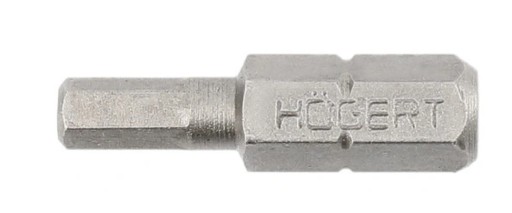 Skrutkovací bit - imbusový kľúč H6 25mm 1 ks HT1S350