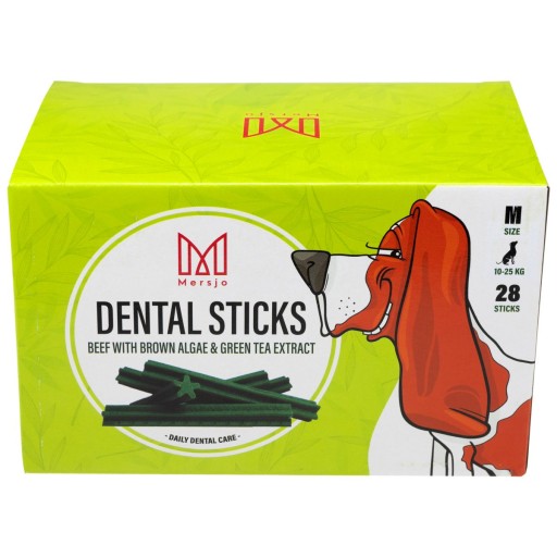 DENTÁLNY POKLAD PRE PSOV DENTÁLNA SNACK - HOVÄDZIE M 28 ks