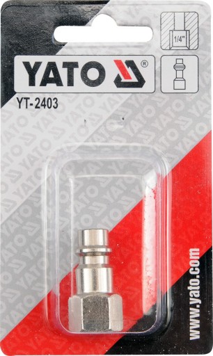 KONEKTOR YATO D VNÚTORNÝ ZÁVIT. 1/4 YT-2403