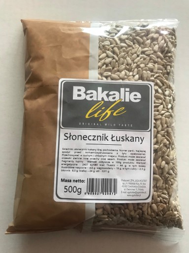 Slnečnicové semienka lúpané 500 g