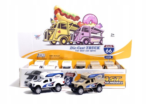 CAR Auto pre deti Hračka Camper truck
