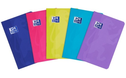 Zápisník A6, 48 listov, KRATKA mix farieb, Oxford Touch