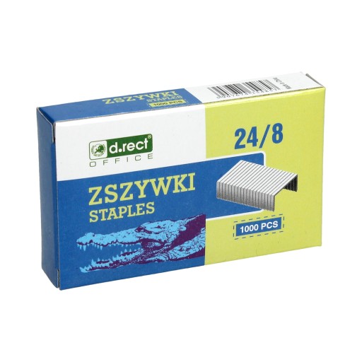 24/8 zinkové sponky (1000) D'rect
