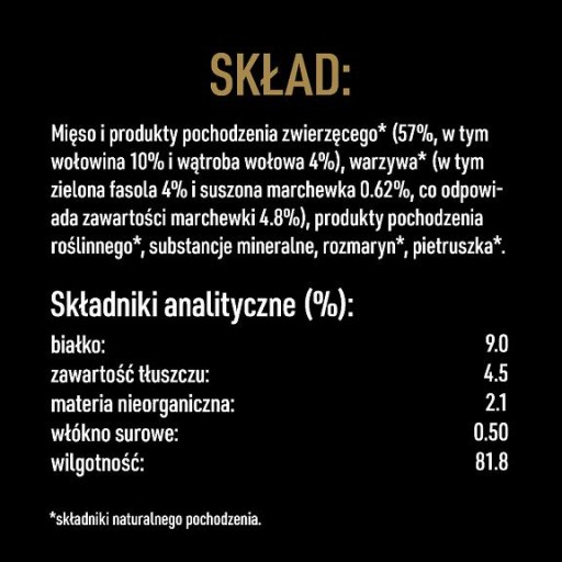 CESAR DOSPELÉ KRMIVO S HOVÄZÍM MÄSOM PRE PSOV 400g