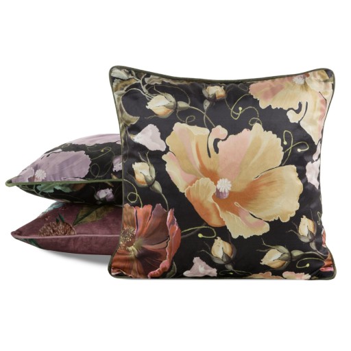 Dekoračný obliečka na vankúš Flowers 45x45 Velvet 115 Czar+Honey