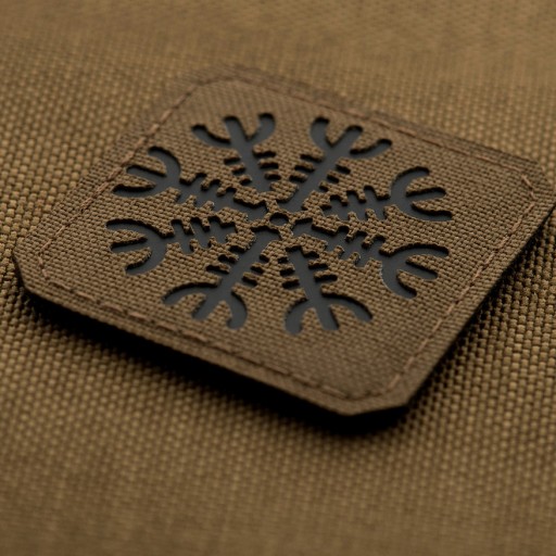 Nášivka PRILBA Terror AEGISHJALMUR LASER CUT M-TAC Black-Coyote