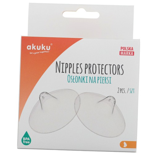 Akuku silikónové návleky na prsia a bradavky, 2 kusy