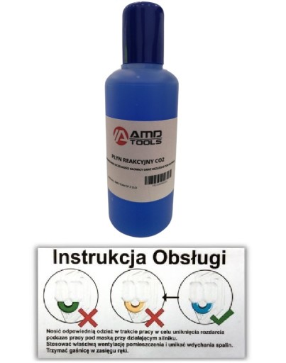 Co2 reakčná kvapalina 100ml UPG, skontrolujte si to sami testerom