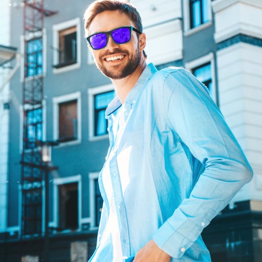 Pánske polarizačné slnečné okuliare UV400 zadarmo látkové puzdro