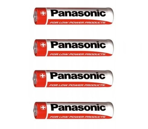 BATÉRIA R3 AAA PANASONIC ZINC CARBON 4ks R03RZ