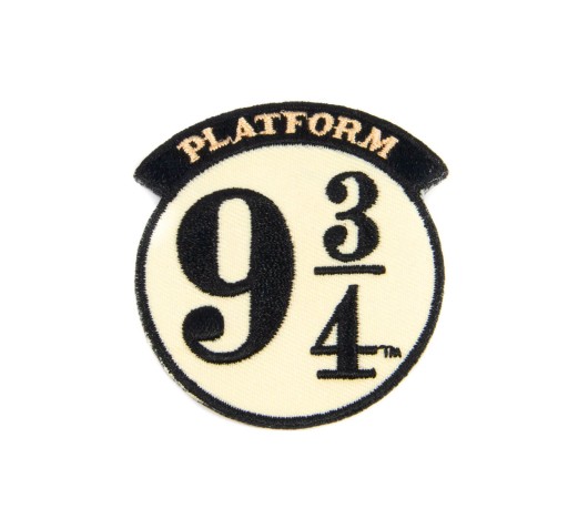 Nažehľovacia záplata Harryho Pottera Platforma 9 3/4