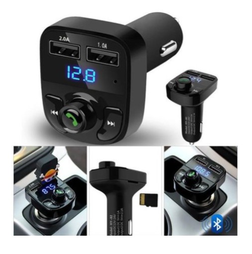 X8 Bluetooth handsfree sada Bezdrôtový vysielač do auta