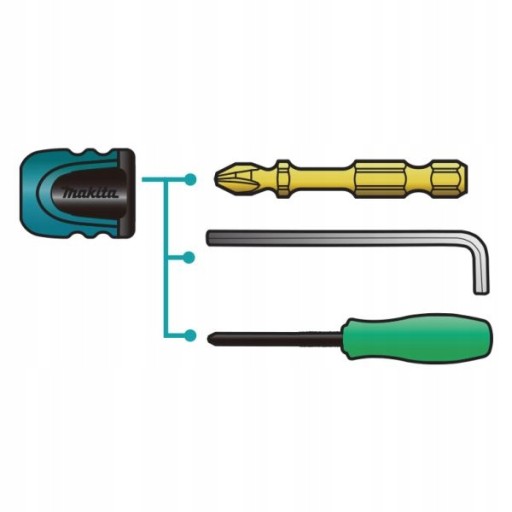 Magnetizér MAKITA E-03442 pre hroty
