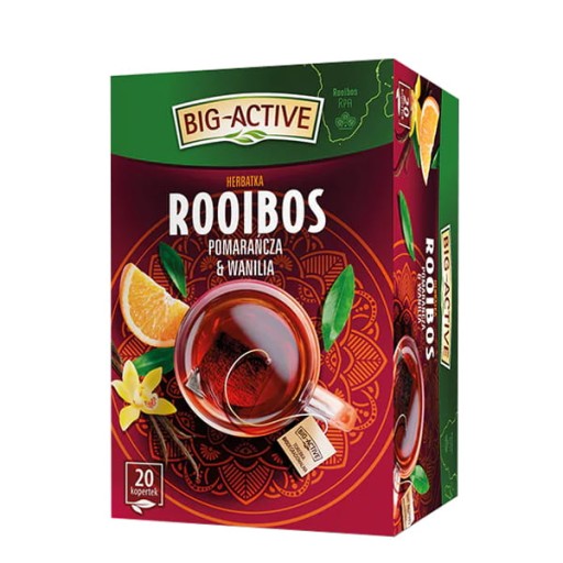 Big-Active Rooibos Orange Vanilka ex20
