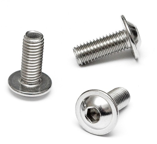 7380-2 A2 M4X25 PODLOŽKA SKRUTKA IMBUS MUSHROOM 7380 INOX (10)