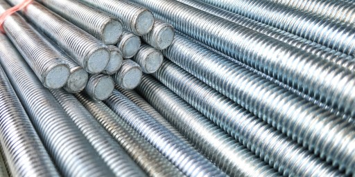 ZÁVITOVÁ TYČ ČEP M 18 POZINKOVANÁ 1000 mm. Skrutková spojka M18 DIN 976/975
