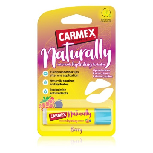 CARMEX Prirodzene intenzívne hydratačný balzam na pery - Čučoriedka 4,25g