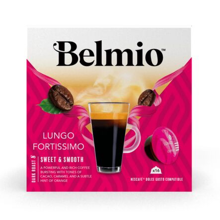 Kapsule Belmio LUNGO FORTISSIMO pre Dolce Gusto 16
